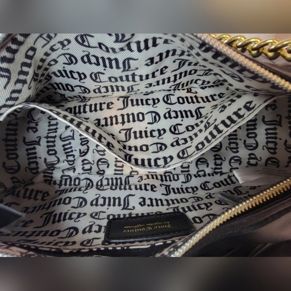 NWT Juicy Couture Black Crossbody - Picture 8 of 10